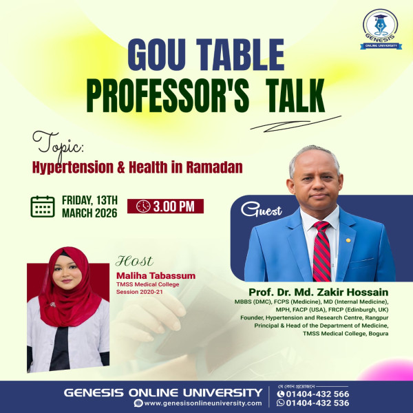 GOU Table Professor's Talk
